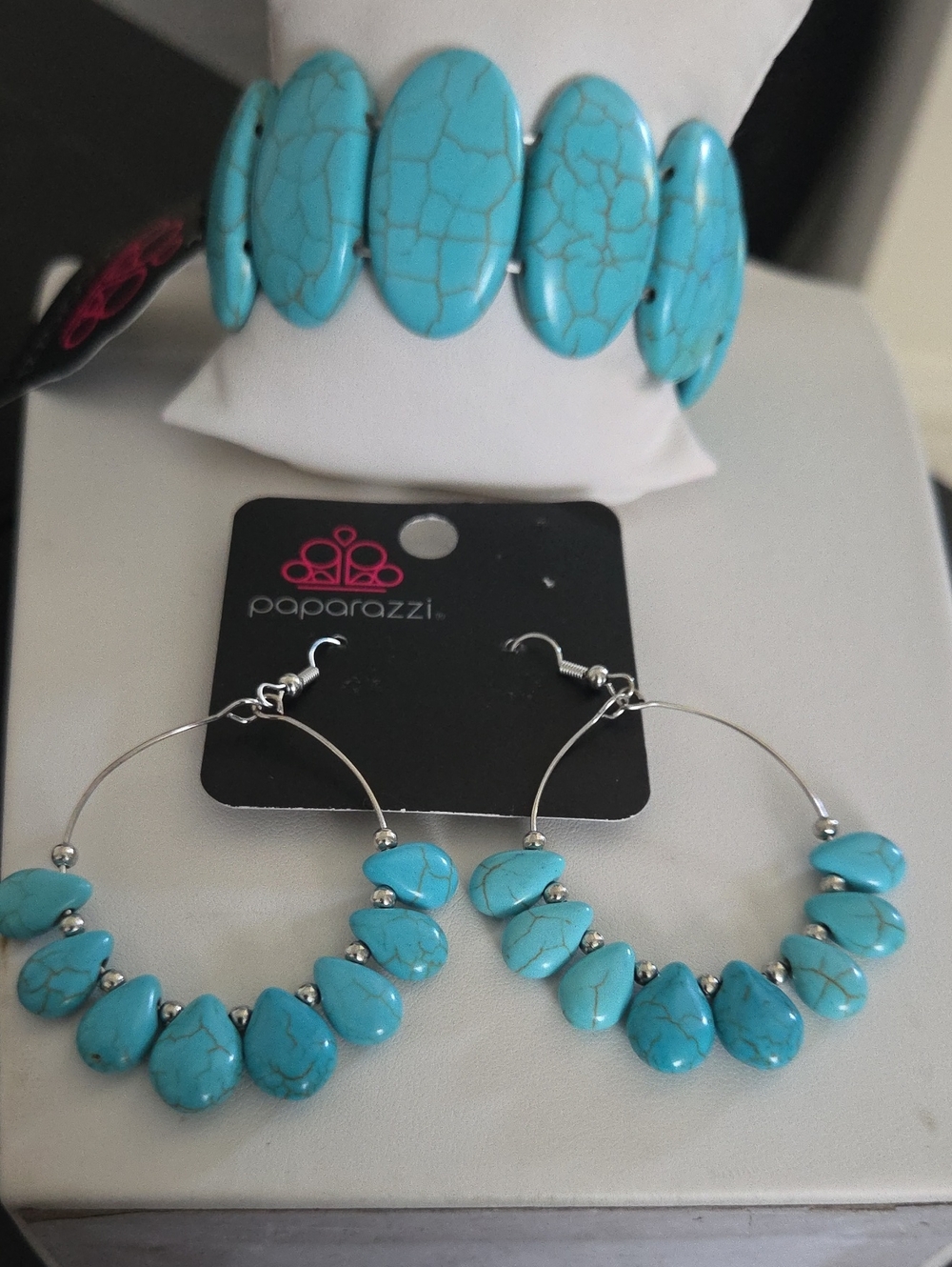 Paparazzi Turquoise Set NWT
